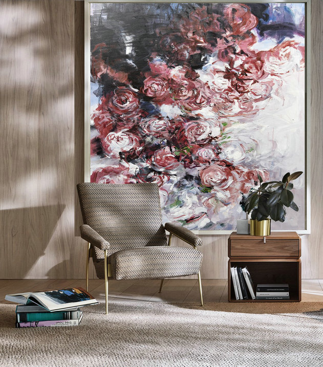 Handmade Large Contemporary Art,Horizontal Abstract Landscape Oil Painting On Canvas,Abstract Painting On Canvas