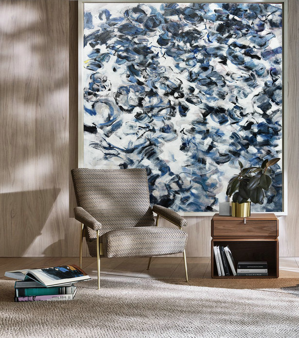 Abstract Painting Extra Large Canvas Art,Horizontal Abstract Landscape Oil Painting On Canvas,Canvas Wall Paintings