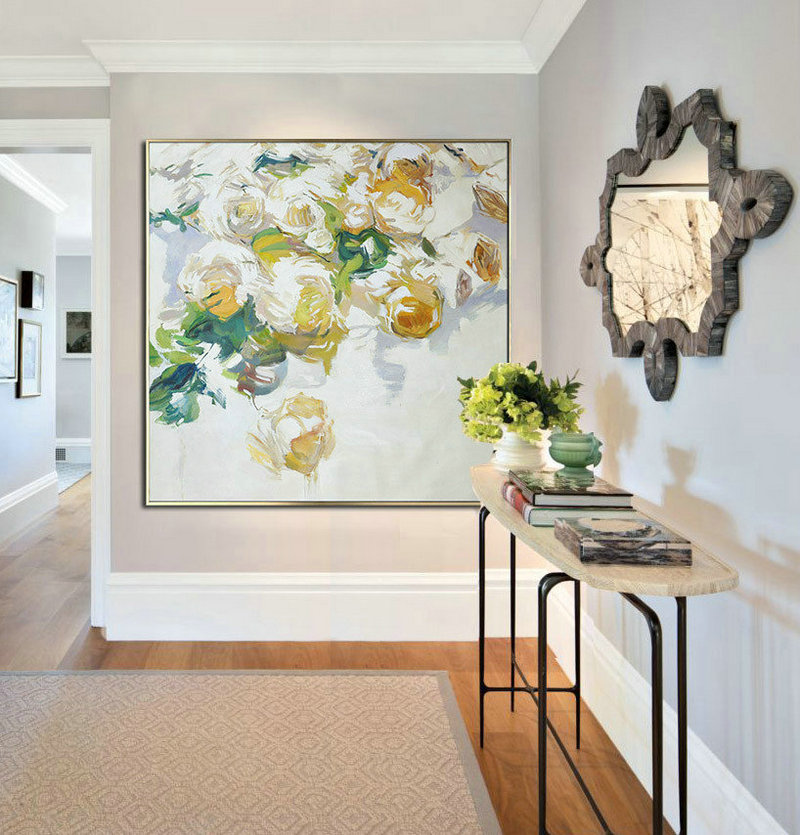 Handmade Extra Large Contemporary Painting,Abstract Landscape Painting,Contemporary Art Canvas Painting