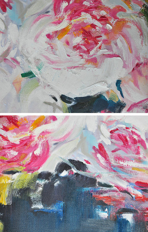 Extra Large Acrylic Painting On Canvas,Horizontal Abstract Landscape Oil Painting On Canvas,Size Extra Large Abstract Art