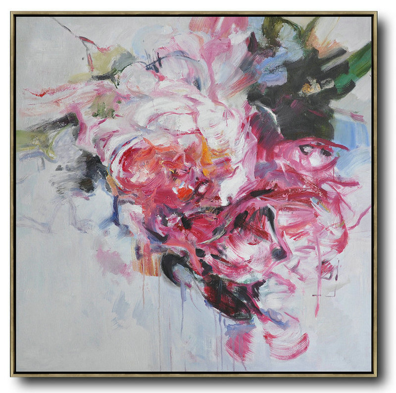 Original Artwork Extra Large Abstract Painting,Horizontal Abstract Landscape Oil Painting On Canvas,Large Canvas Art,Modern Art Abstract Painting