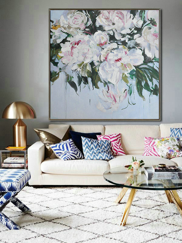 Extra Large Abstract Painting On Canvas,Panoramic Abstract Landscape Painting,Original Abstract Painting Canvas Art