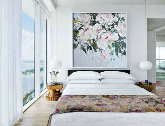 Extra Large Abstract Painting On Canvas,Panoramic Abstract Landscape Painting,Original Abstract Painting Canvas Art