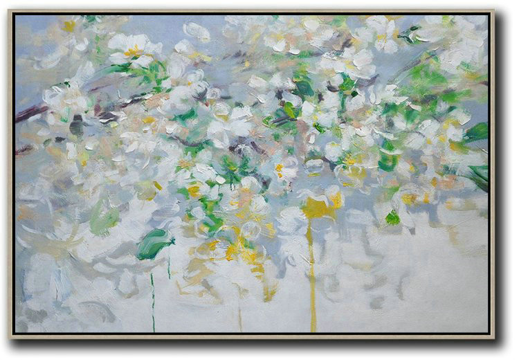 Large Abstract Art Handmade Oil Painting,Abstract Landscape Painting,Original Art Acrylic Painting