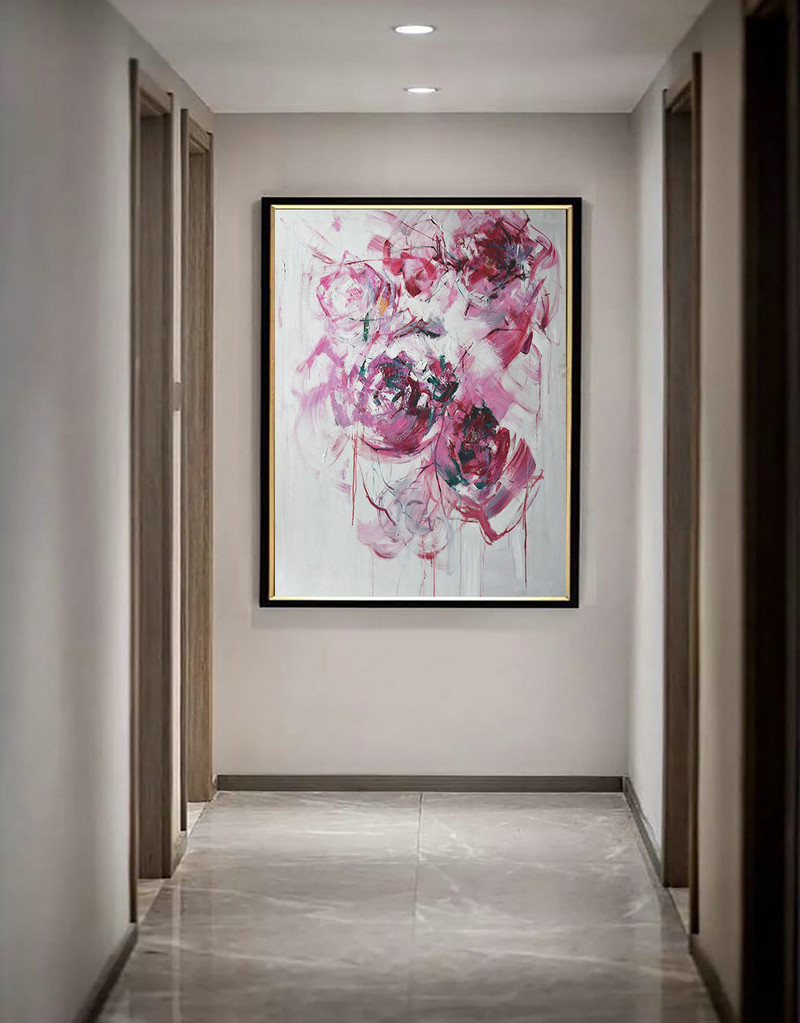 Original Artwork Extra Large Abstract Painting,Abstract Landscape Painting,Hand Paint Large Art