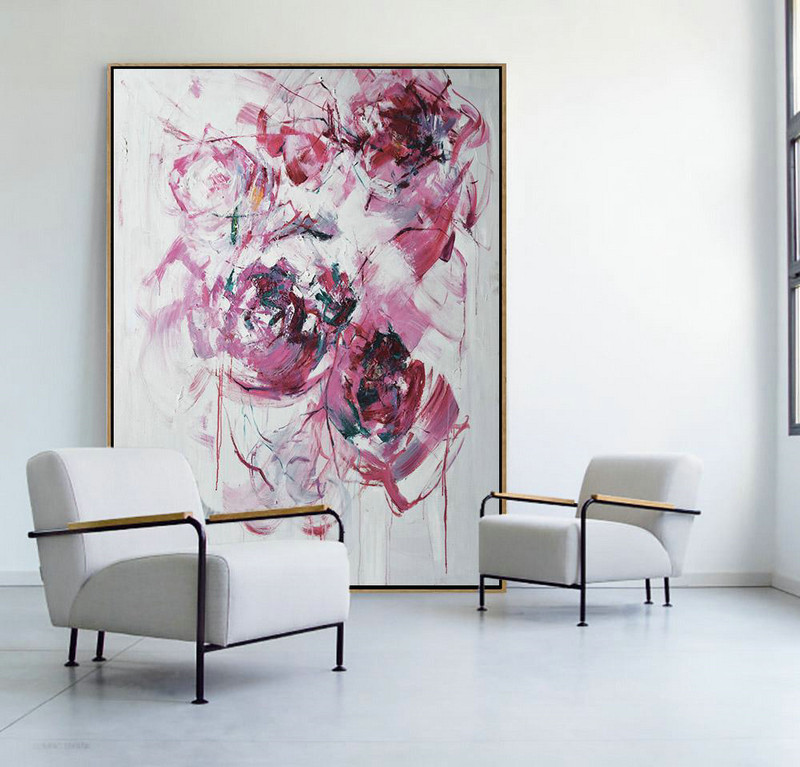 Original Artwork Extra Large Abstract Painting,Abstract Landscape Painting,Hand Paint Large Art