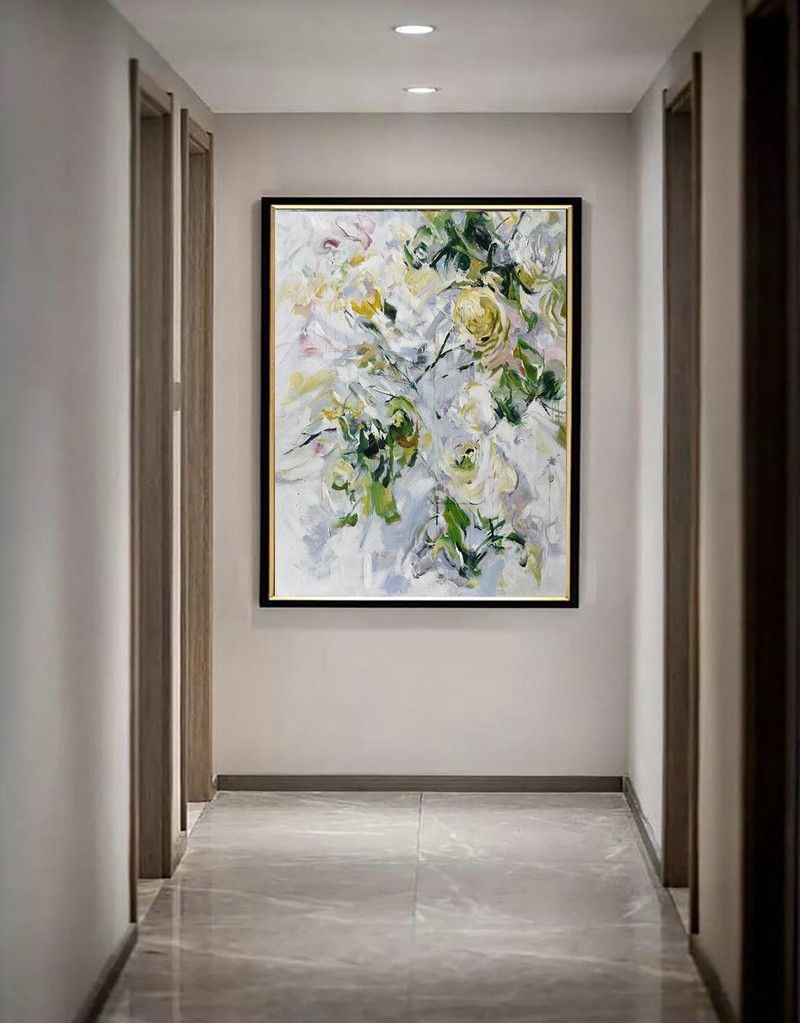 Original Abstract Painting Extra Large Canvas Art,Abstract Landscape Painting,Original Art Acrylic Painting